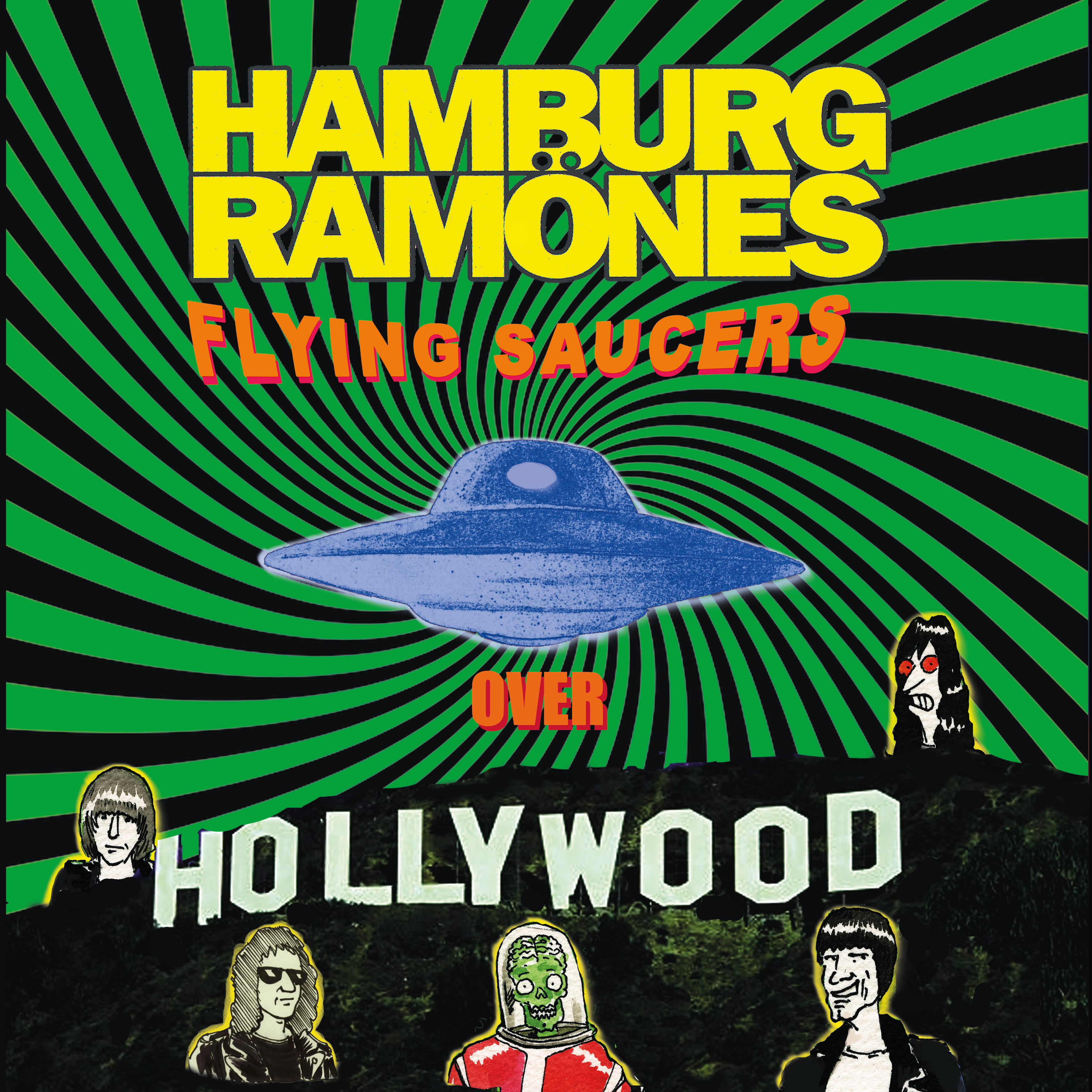 Flying saucers over hollywood album