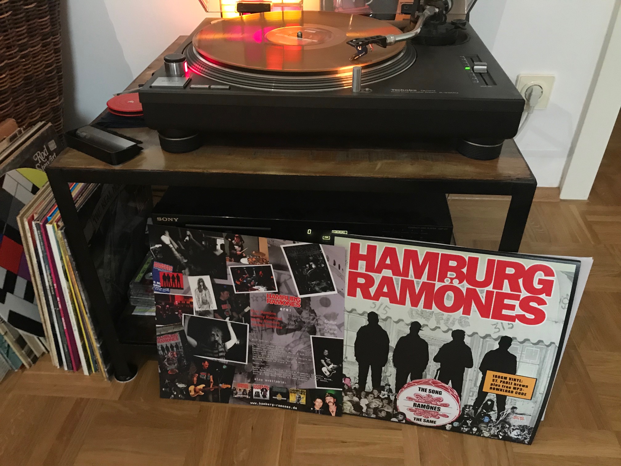 Hamburg Ramones Vinyl Bild 5